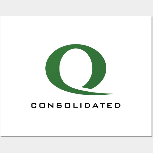 Queen Consolidated shirt – Q logo, Arrow, Green Arrow Wall Art by fandemonium